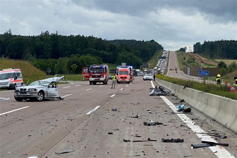 a 8 unfall heute